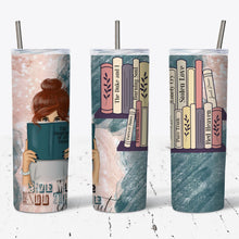 Load image into Gallery viewer, The Smuttiest Bookish Style Tumbler w/ Lid & Straw